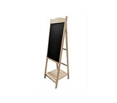 Pizarra con caballete madera 141cm