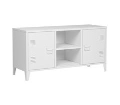 Mesa de Tele Kotka con 2 puertas acero 113