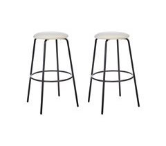Beliani Silla de bar MORTON