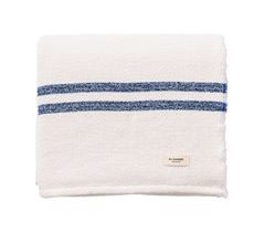 Manta de punto hilo teñido El Ganso