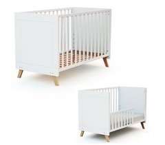 Cuna bebé Sakura convertible en cama (kit barandilla incluido)