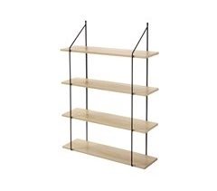 Estantería de pared de 4 niveles