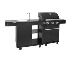 Cocina exterior modular FYRA - 3 quemadores