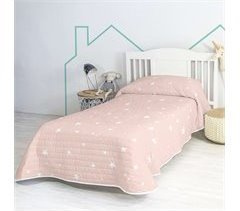 Little star pink Colcha