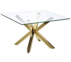 Beliani Mesa de centro STARLIGHT 70x70