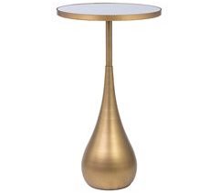 Mesa auxiliar de metal