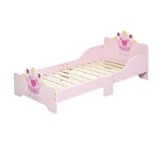 Cama Infantil MDF, Madera de Álamo HOMCOM