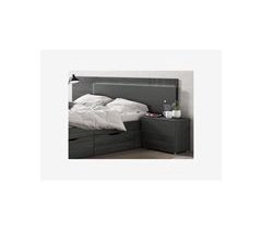 Cabecero de cama con Led y 2 mesitas MÓNACO