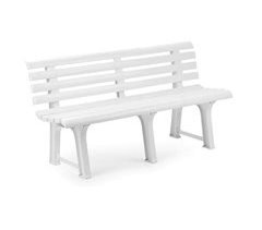 Banco exterior en PVC