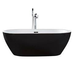 Beliani Bañera independiente NEVIS 75x150