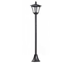Farola Solar Plástico, Acero Inoxidable Outsunny