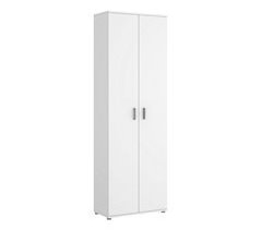 Armário multiuso com 2 portas com efeito madeira