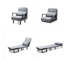 Sofá Cama Convertible Individual 4 en 1