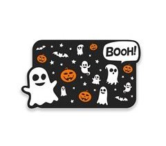 Mantel individual Infantil Fantasmas