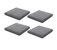 Cojines para Sillas Tela de Hilo Teñido, Espuma Outsunny 47x47