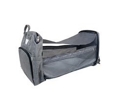 Acomoda Textil – Mochila Cambiador de Pañales para Bebé con Cuna.