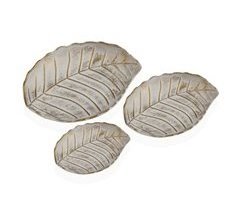 Set de 3 centros de mesa BAY en MDF