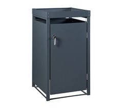 Cobertizo Valkeakoski para cubo de basura 120L acero