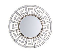 Beliani Espejo decorativo FLERS