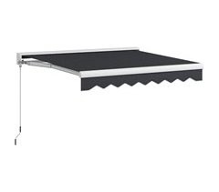 Toldo Eléctrico Retráctil Aluminio, Poliéster Outsunny