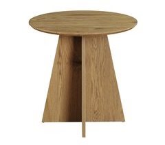 Mesa de centro fija redonda LINA