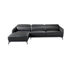 ANGEL CERDA Sofá chaise longue piel vacuno