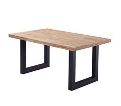 Pack Mesa Loft Industrial con 4 Sillas Nórdicas