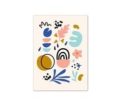 Lámina ABSTRACTO C 70x50cm marca MARCOMUEBLE 