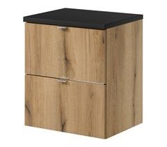 Mueble de baño bajo lavabo Newport con 2 cajones 50