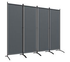 Separador de Ambientes Poliéster, Metal Outsunny