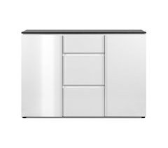 Buffet con 2 puertas y 3 cajones L133 cm - BREST