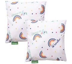 Pack De 2 Cojines 100% De Algodón 40x40