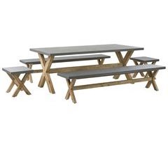 Beliani Conjunto de comedor OLBIA