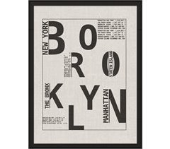 Cuadro BROOKLIN 40x30cm marca MARCOMUEBLE 