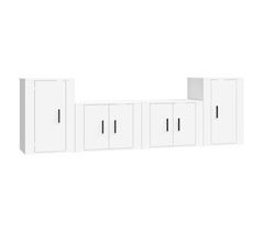 Set de muebles de TV - Mesas de TV 4 pza 194