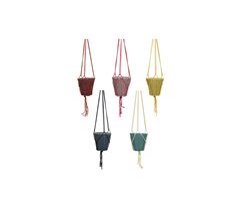 Macetero colgante ATENEA 16cm colores surtidos