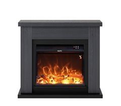 Chimenea con Quemador de 1500w con Efecto de Llama Real