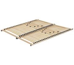 Beliani Somier Madera de abedul, Madera de haya VOUZIERS