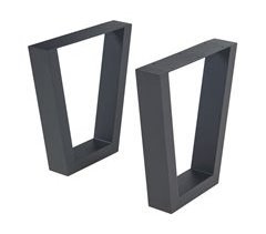 Set de 2 patas de mesa Lalling 40x8