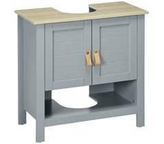 Armario para Debajo de Lavabo MDF kleankin, hogar - baño