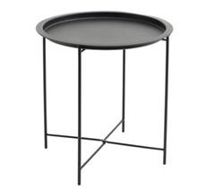 Mini mesa CLOE medida 50cm color gris