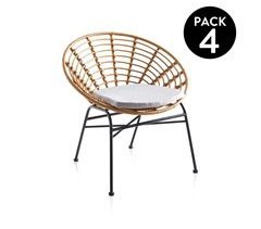 Pack 4 sillones Talma