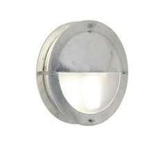 Aplique de exterior galvanizado Malte II steel Nórdico