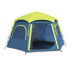 Tienda de Campaña Tela Oxford, Fibra de Vidrio Outsunny 280x240