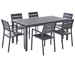 Beliani Conjunto de comedor VERNIO