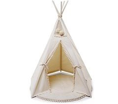 Tipi original con tapete de juego