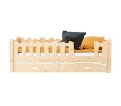 Cama entrada por la derecha con somier y cajón Hans