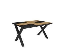 Mesa de Comedor Rústica 140x90