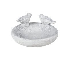 Beliani Fuente de bano para pájaros MAMOU