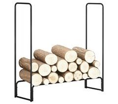 Estante para Leña Metal HOMCOM, hogar - climatización